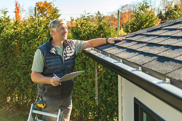Professional Roof Inspection technician working in Westfield, IA